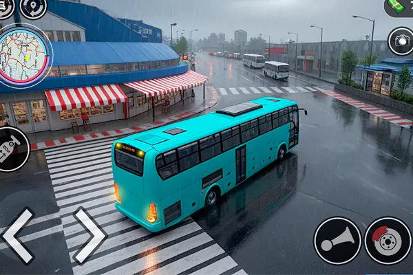 Background تحميل City Bus Simulator ألعاب بدون نت