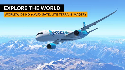 Background محاكى الطيران Infinite Flight Simulator
