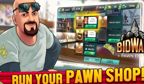 Background لعبة Bid Wars محاكى المزادات