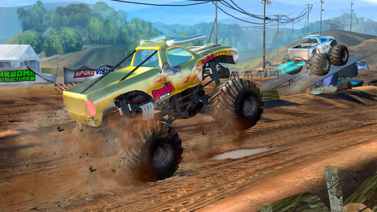 Background سباق السيارات الثقيلة Racing Xtreme 2