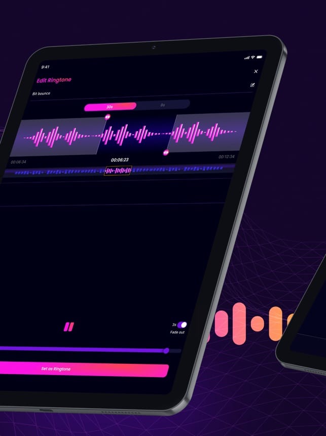 Background تحميل تطبيق تغيير رنه هواتف الأيفون – Melody Ringtones 