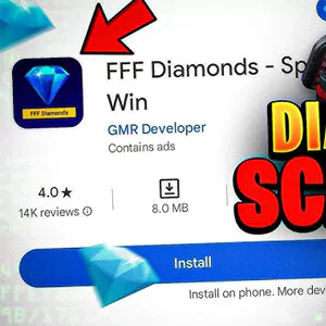 تطبيق مضمون لشحن جواهر فري فاير